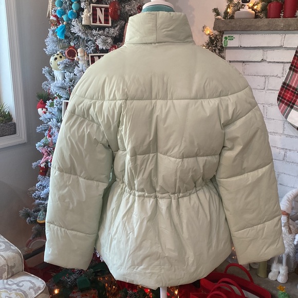 J. Crew NWOT Alps puffer jacket with PrimaLoft Soft Mint, Size S - Picture 4 of 12